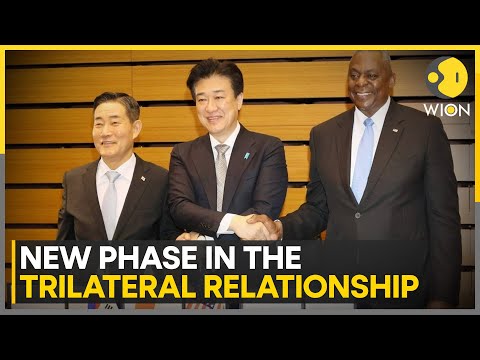 Japan signs a Security Treaty US and South Korea | Latest News | WION