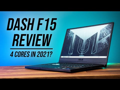 (ENGLISH) ASUS TUF Dash F15 Review - Quad Core in 2021?