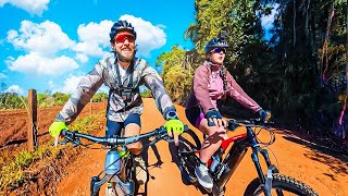 PRIMEIRO ROLE DE BICICLETA COM A MINHA NAMORADA 🚴🏻🚴🏽‍♀️