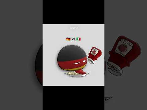 World War Food ⚔️🍽  #countryballs
