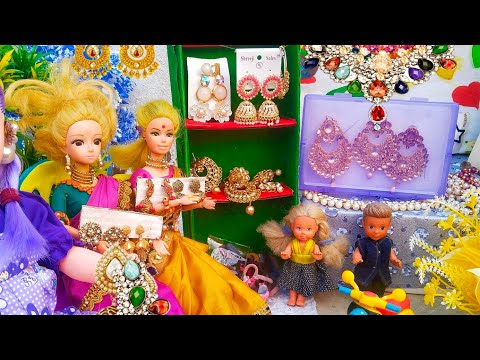 Barbie Routine in Indian Village|gudiya wala Epi-245|Barbie barbie|barbie ki kahani