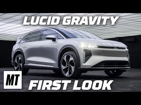 Lucid Gravity - Luxurious Electric SUV for under $80,000" | First Look