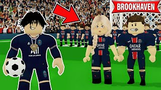 J'AI CRÉE MON ÉQUIPE DE FOOTBALL SUR BROOKHAVEN ! ROBLOX