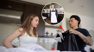 GIFTING MY GF A "MAID OUTFIT" FOR OUR ANNIVERSARY🤣 *prank*