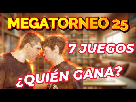 Nuestros 7 Juegos de Mesa COMPETITIVOS para 2 jugadores | Megatorneo 25