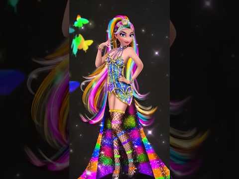 Frozen: Elsa  Glow Up - Disney Princesses Transformation #short