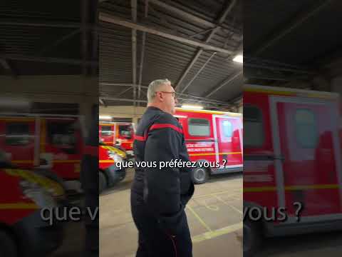 Un pompier part à la retraite.