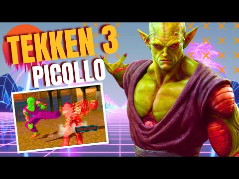 TEKKEN 3 MOD: Picollo entra na Luta🤣! Combates Incríveis no PS1!