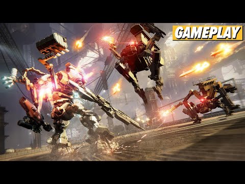 2023’s Biggest Mech Game Armored Core VI Goes All In, And It’s Great | Gameplay