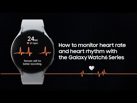 Galaxy Watch6 | Watch6 Classic: How to monitor your heart rate & heart rhythm | Samsung​