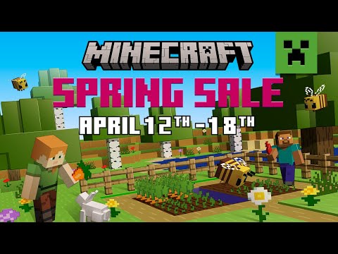 Minecraft Marketplace Spring Sale 2022