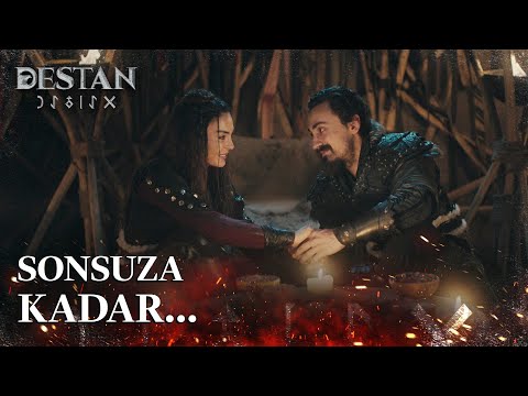 Akkız ve Batuga'nın romantik gecesi 💕 - Destan 25. Bölüm