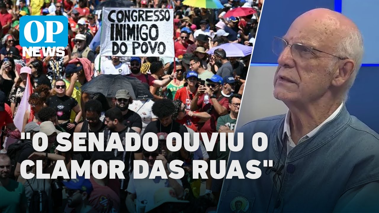 Padre Júlio Lancellotti comemora derrubada da PEC da Blindagem l O POVO NEWS