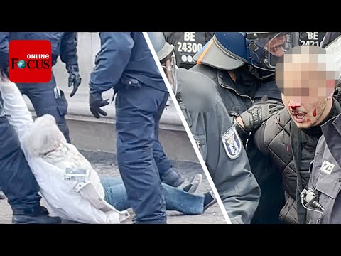 92126 Eskalation In Berlin Als Polizei Demo Aufl sen Will