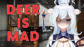 DEER IS MAD / アメリカの配達にキレてる鹿です【白鹿いおり Phase Connect】