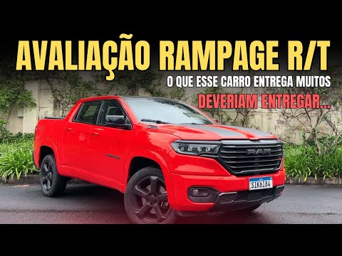 Avaliação RAMPAGE R/T. Por Menos de R$300 MIL Uma Picape Esportiva! O Melhor Carro do Segmento?