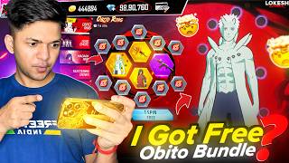 I Got New Obito The Ten Tails Jinchuriki Bundle 😱 First Look Garena Free Fire