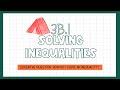 Solving One-Step and Two-Step Inequalities