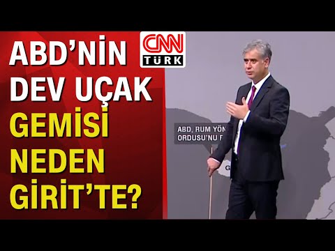 Ege adalarındaki üslerle ABD ne yapmaya çalışıyor? H. Basri Yalçın harita üzerinde tek tek anlattı