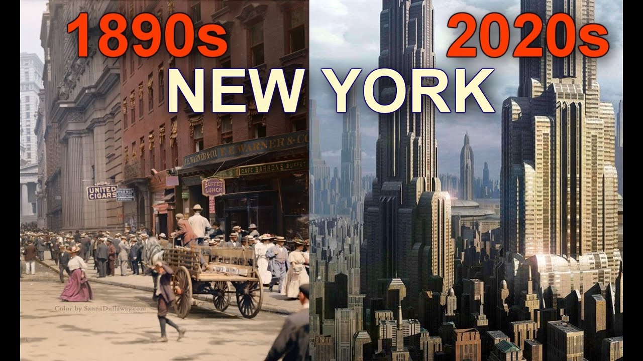 1890s – 2020s Spectacular New York City in Сolor