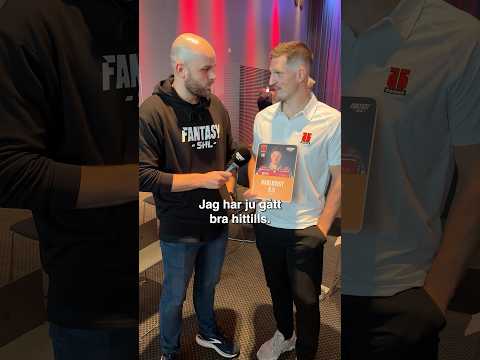 Vi skickade ut Frolle på upptaktsträffen att ta tempen på Fantasy SHL hos spelar & tränare. 🌡️🏒