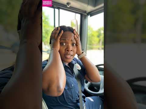 kindness veteran 🚌 ignored at bus stop but driver steps up #kindness #veteranrespect #shorts