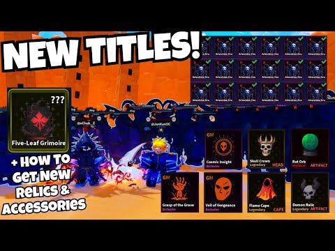 Arise Crossover - How To Get Halloween 2025 Relics & Accessories