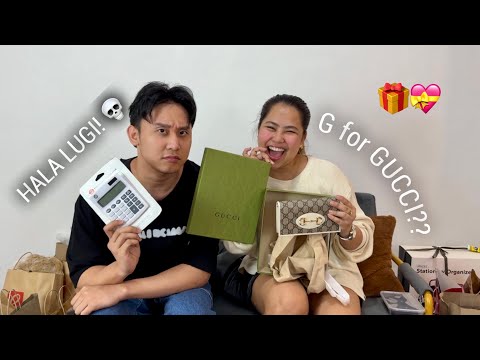 ALPHABET EXCHANGE GIFT With My Boyfriend (Kawawa Yung Nalugi 😂)