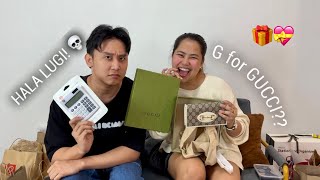 ALPHABET EXCHANGE GIFT With My Boyfriend (Kawawa Yung Nalugi 😂)