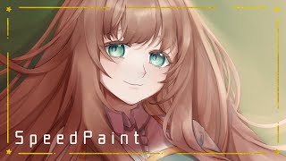 【SpeedPaint】OC  01 【#Nyabitime】