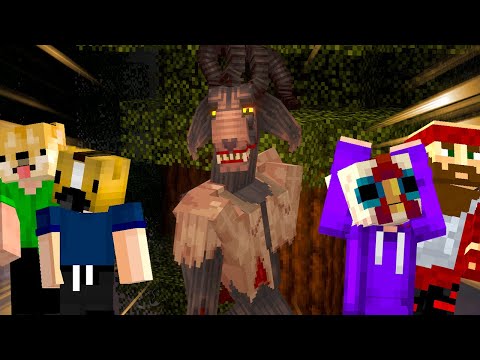 Ktoś na nas POLUJE w CZERWONYM LESIE w Minecraft 💀