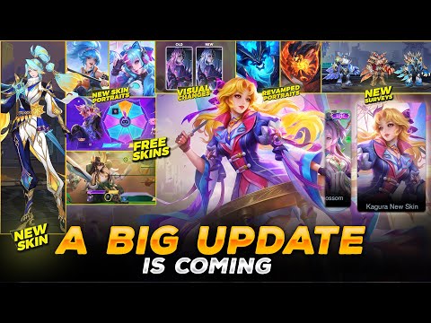 BIG UPDATE: Kagura Glowup?! FREE Karina Skin, Revamped Thamuz & New Guinevere Epic!