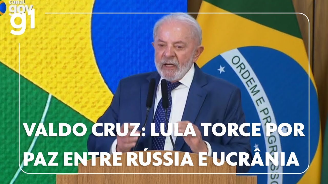 Lula torce por paz entre Rússia e Ucrânia