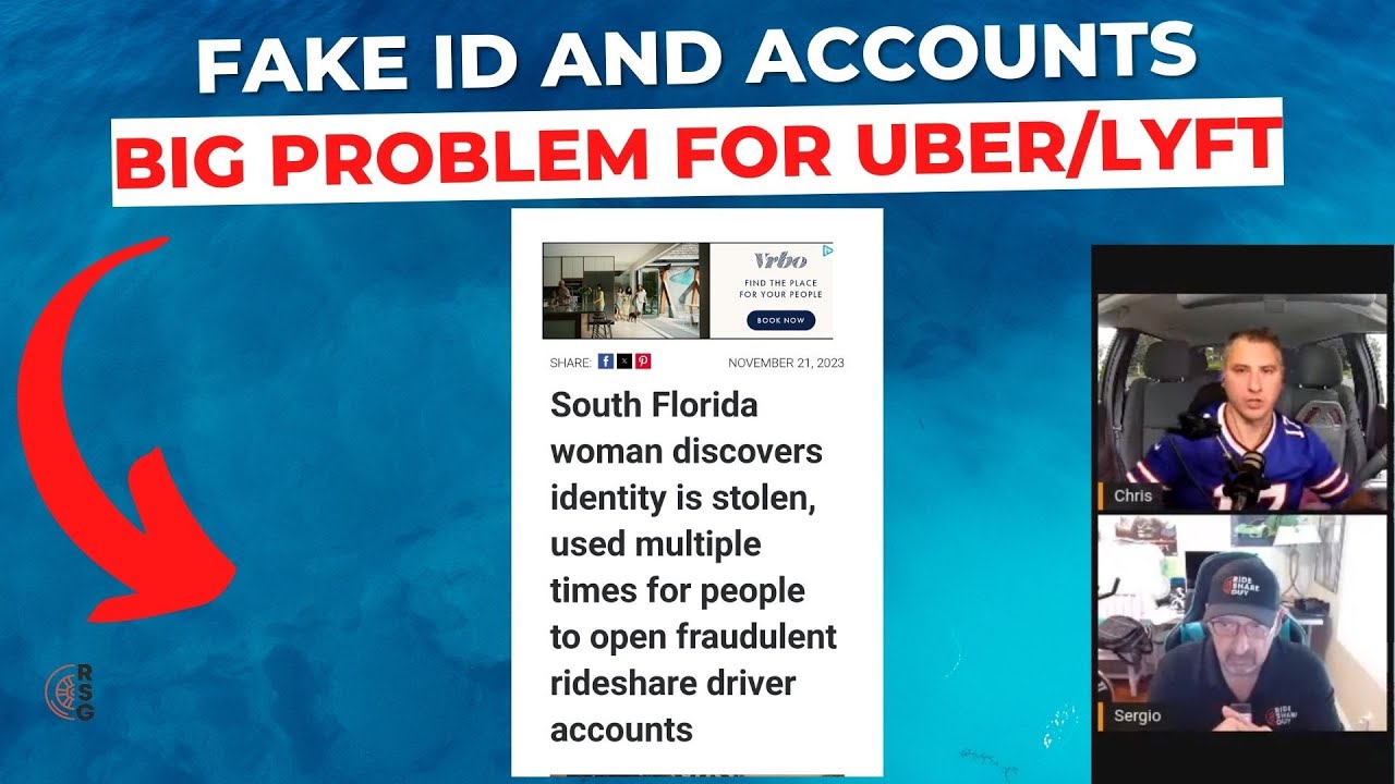 Fake ID And Accounts For Uber And Lyft Is A REAL Problem