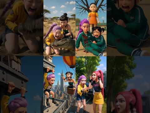 Rumi x Zoey x Mira - Kpop Demon Hunters - Meme Challenge Part 1