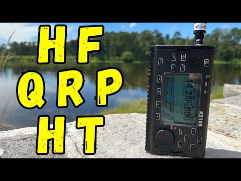 QRP With An HF HT & A Really Bad Antenna!  Let's Find Out!