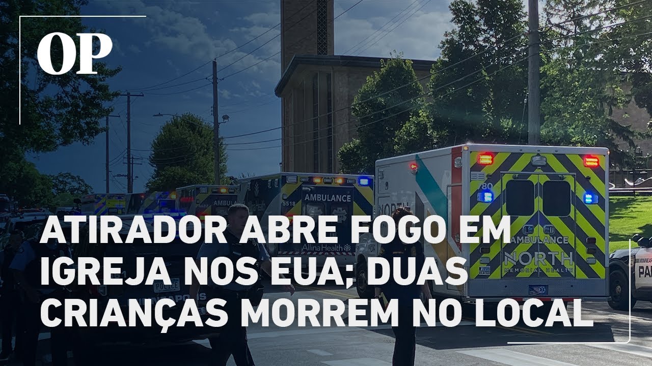 Atirador abre fogo em igreja nos EUA; duas crianças morrem no local