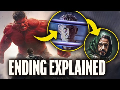 BRAVE NEW WORLD ENDING & DOCTOR DOOM POST-CREDIT SCENE EXPLAINED!!!