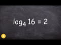 Understanding Logarithmic and Exponential Forms