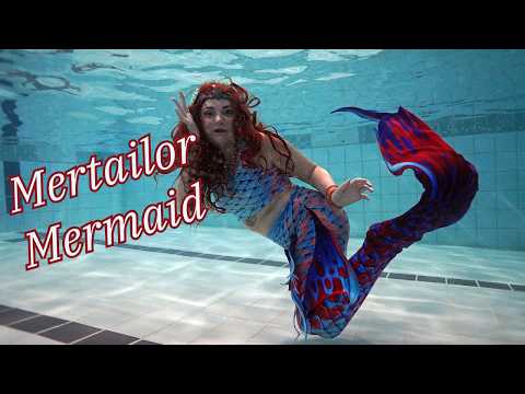 Visual ASMR | Twisted Cichlid Mertailor Extended Whimsy Mermaid Tail