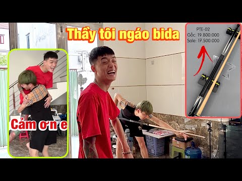 Hoàng Em Mua Cây Cơ Bida 19 Triệu Tặng Thầy Tùng Bỏng Để Đi Đánh Giải Hà Nội Open 2025