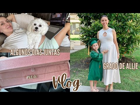 GRADO DE ALLIE | LES COMPARTO EL NOMBRE DE NUESTRA BEBE | DIA DE LAS MADRES | VLOG | Carol del Toro