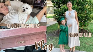 GRADO DE ALLIE | LES COMPARTO EL NOMBRE DE NUESTRA BEBE | DIA DE LAS MADRES | VLOG | Carol del Toro