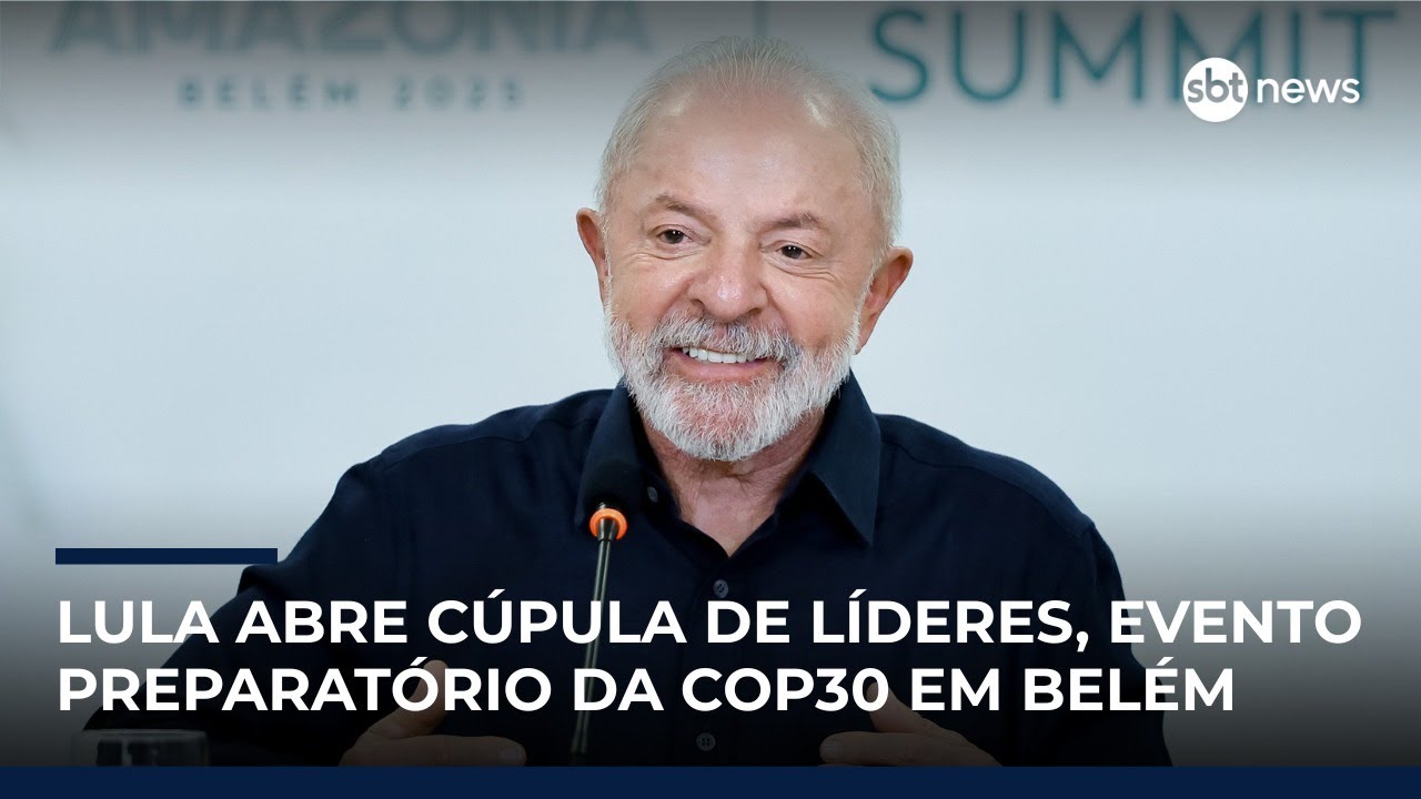 Lula discursa na Cúpula de Líderes em Belém TV Online Lula discursa na Cúpula de Líderes em Belém