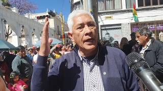 Bolivia: Población molesta Gob Luis Arce prohíbe ingreso a Plaza de Mayo por el Bicentenario
