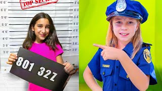 Nastya và câu chuyện cảnh sát mới dành cho trẻ em. Tuyển tập mới dài 1 giờ về Nastya
