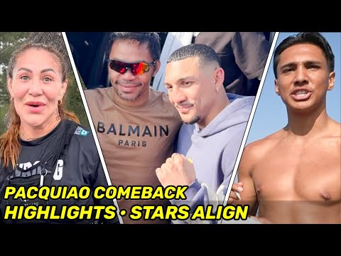 HIGHLIGHTS | Manny Pacquiao COMEBACK DAY 40 • Teofimo Lopez, Vargas, Cyborg & MORE STARS ALIGN