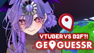 🔴 MASTER OF PETA DUNIA IS HERE! | VTUBER (GAMBAR) VS B2F: GEOGUESSR