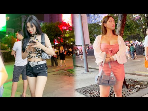 How is Vietnam now? Hochiminh city nightlife street walk around. So many pretty ladies!