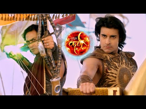 अर्जुन के तीरो के वार से कर्ण  का रथ हुआ कोसों दूर? || Suryaputra Karn #mahabharat